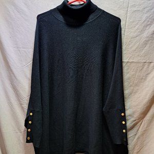 Women's long sleeve turtleneck sweater